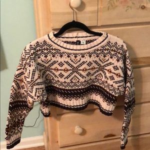Urban Outfitters cropped sweater